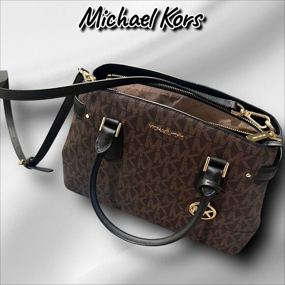 Michael Kors Jet Set Large Satchel Bag – Excellent Preowned Condition - Picture 1 of 12